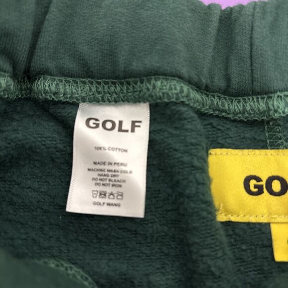 Golf Wang Forest Green Sweatshorts Men’s Small - Picture 5 of 10